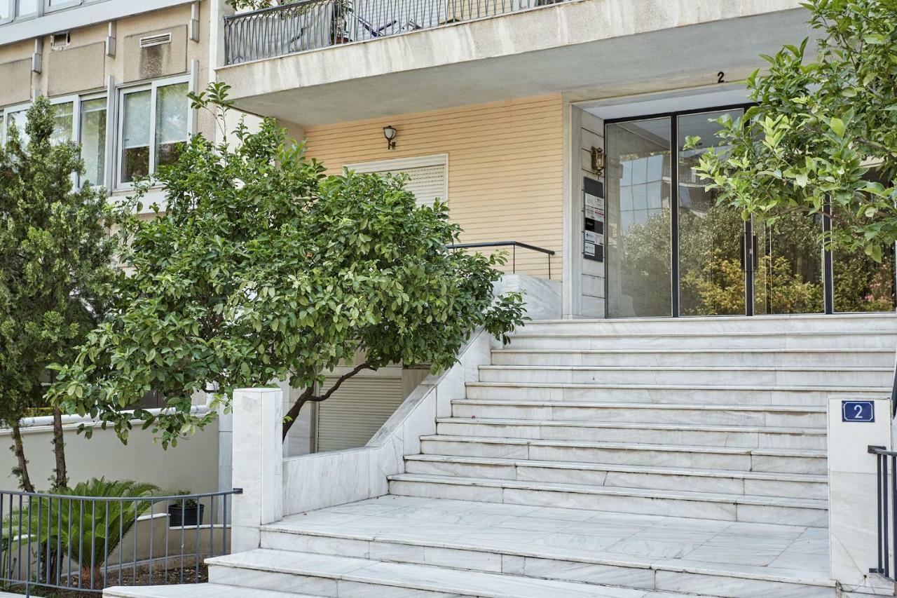 Chic One Bd Apartment With Hilton View Athens Ngoại thất bức ảnh